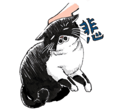 Male Cat Kazuo Nakamura sticker #3899907