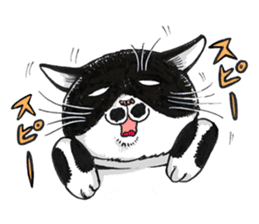 Male Cat Kazuo Nakamura sticker #3899911