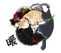 Male Cat Kazuo  Nakamura sticker #3899914