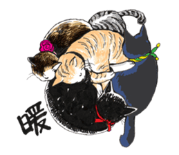 Male Cat Kazuo Nakamura sticker #3899914