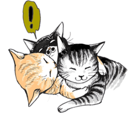 Male Cat Kazuo Nakamura sticker #3899917