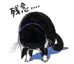 Male Cat Kazuo Nakamura sticker #3899918