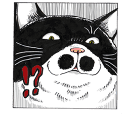 Male Cat Kazuo Nakamura sticker #3899919