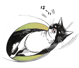 Male Cat Kazuo  Nakamura sticker #3899923