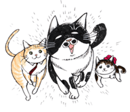 Male Cat Kazuo  Nakamura sticker #3899926