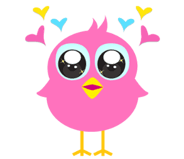 Colorful Chicks ver English sticker #3900208