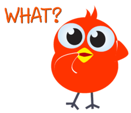 Colorful Chicks ver English sticker #3900228