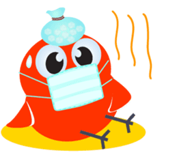 Colorful Chicks ver English sticker #3900238