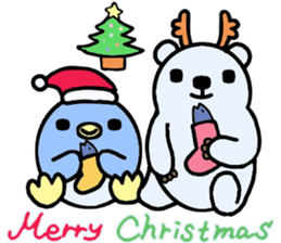 Penguin and Polar bear sticker #3900562