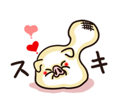 Rice cake Pig sticker #3900640