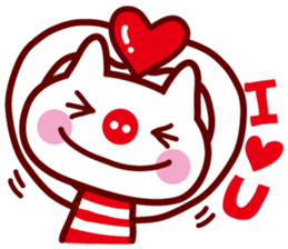 Button Cat sticker #3901139