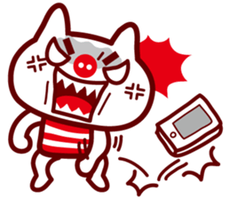 Button Cat sticker #3901140