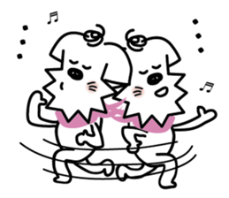 A casual dog sticker #3902101