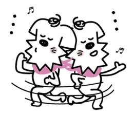 A casual dog sticker #3902101