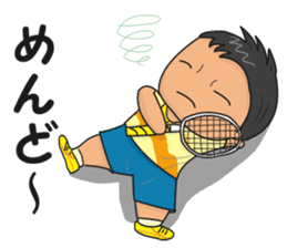 Tennis Boy sticker #3903623