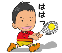 Tennis Boy sticker #3903625