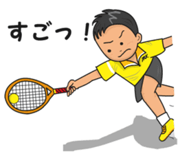 Tennis Boy sticker #3903628