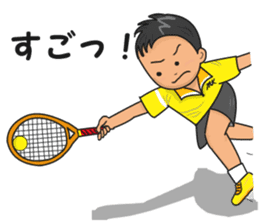 Tennis Boy sticker #3903628