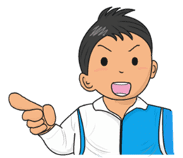 Tennis Boy sticker #3903638