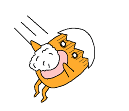 Egg of big lips sticker #3903738