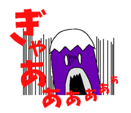 Egg of big lips sticker #3903743