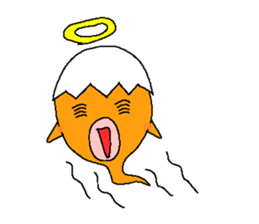 Egg of big lips sticker #3903761