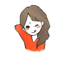 Yuru Girl Sticker sticker #3904367