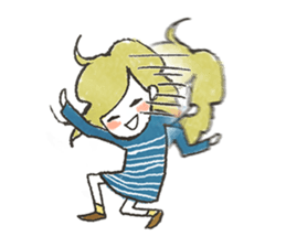 Yuru Girl Sticker sticker #3904369