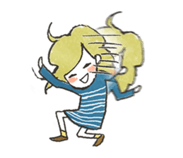 Yuru Girl Sticker sticker #3904369