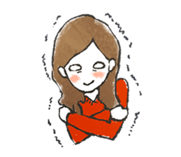 Yuru Girl Sticker sticker #3904370