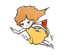 Yuru Girl Sticker sticker #3904372