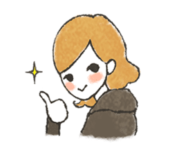 Yuru Girl Sticker sticker #3904373