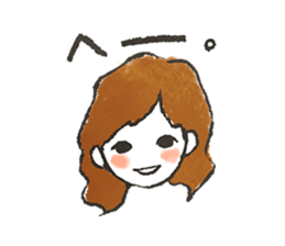 Yuru Girl Sticker sticker #3904377