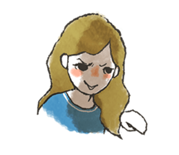 Yuru Girl Sticker sticker #3904381