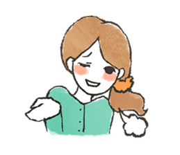 Yuru Girl Sticker sticker #3904382