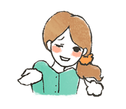 Yuru Girl Sticker sticker #3904382