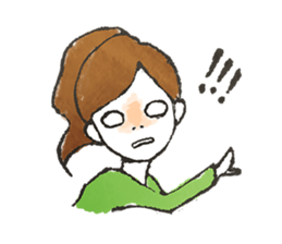 Yuru Girl Sticker sticker #3904388