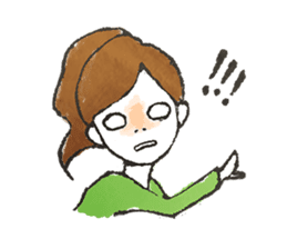 Yuru Girl Sticker sticker #3904388