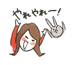 Yuru Girl Sticker sticker #3904393