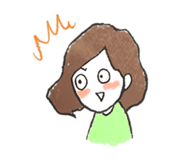 Yuru Girl Sticker sticker #3904394