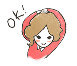 Yuru Girl Sticker sticker #3904396