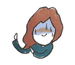 Yuru Girl Sticker sticker #3904397