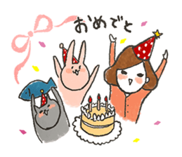 Yuru Girl Sticker sticker #3904398