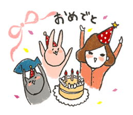 Yuru Girl Sticker sticker #3904398