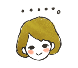 Yuru Girl Sticker sticker #3904399