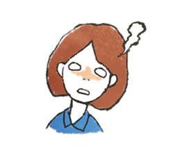 Yuru Girl Sticker sticker #3904404