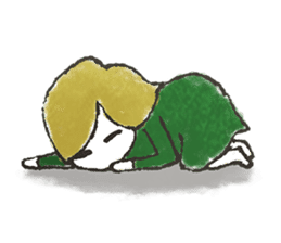 Yuru Girl Sticker sticker #3904406