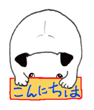 First year of Ochamei dog. sticker #3904502