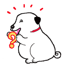 First year of Ochamei dog. sticker #3904504