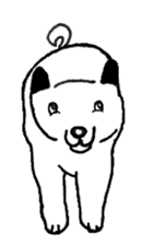 First year of Ochamei dog. sticker #3904526